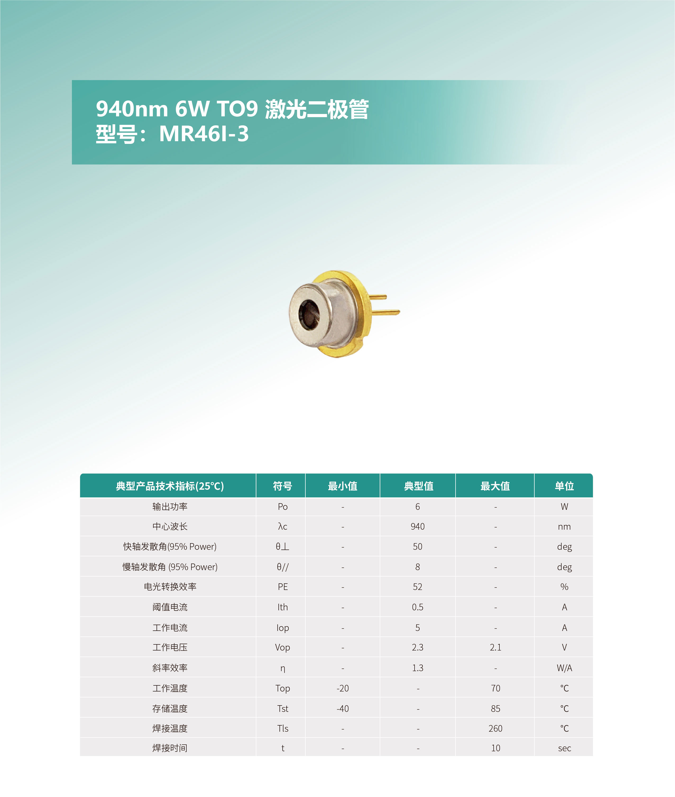 940nm-6W-TO9-激光二極管-MR46I-3-網(wǎng)